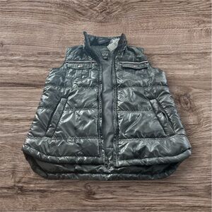 Buffalo David Bitton Charcoal Puffer Vest